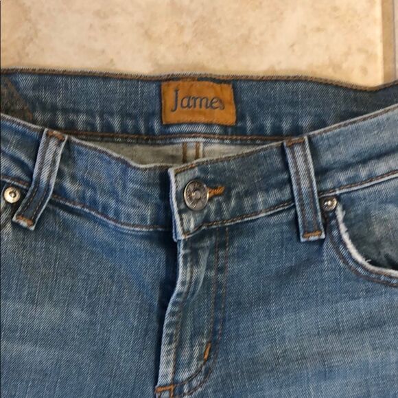 James Preserved Denim Jeans Size 28 - Picture 3 of 6